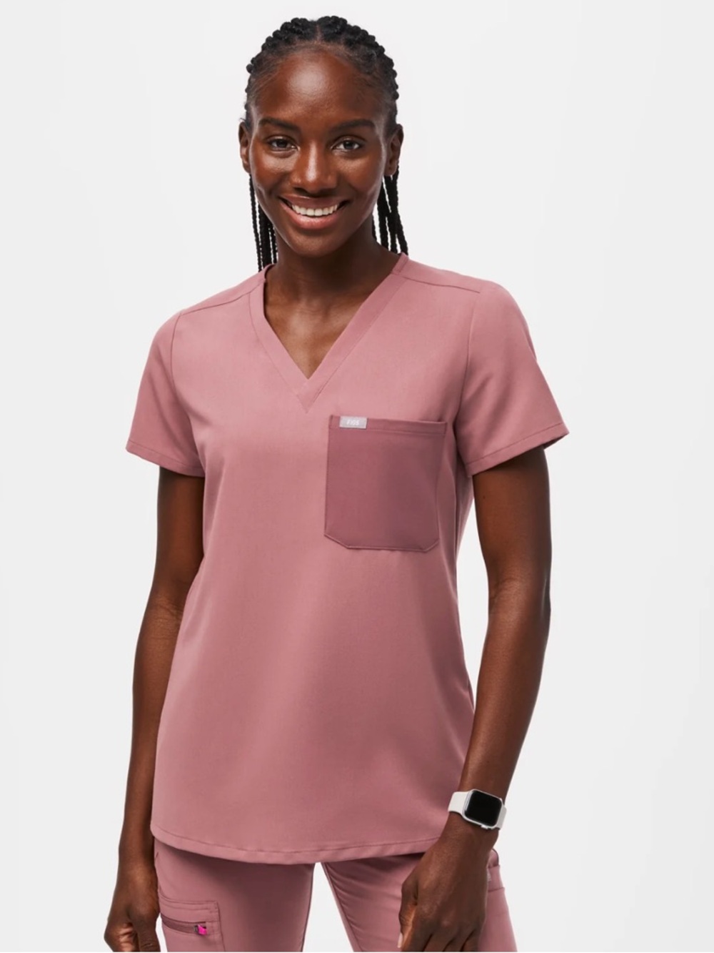 Figs Mauve Scrub Set